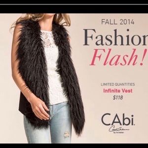 Cabi Fur vest